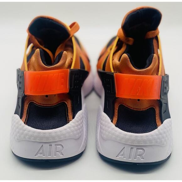 NEW Nike Air Huarache Halloween Pumpkin Curry Orange DO6694-800 Men’s Size 11.5 - Picture 4 of 7